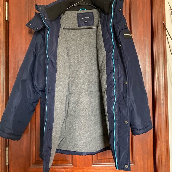Calvin Klein Jeans kids Navy Blue Winter Coat - Picture 6 of 13